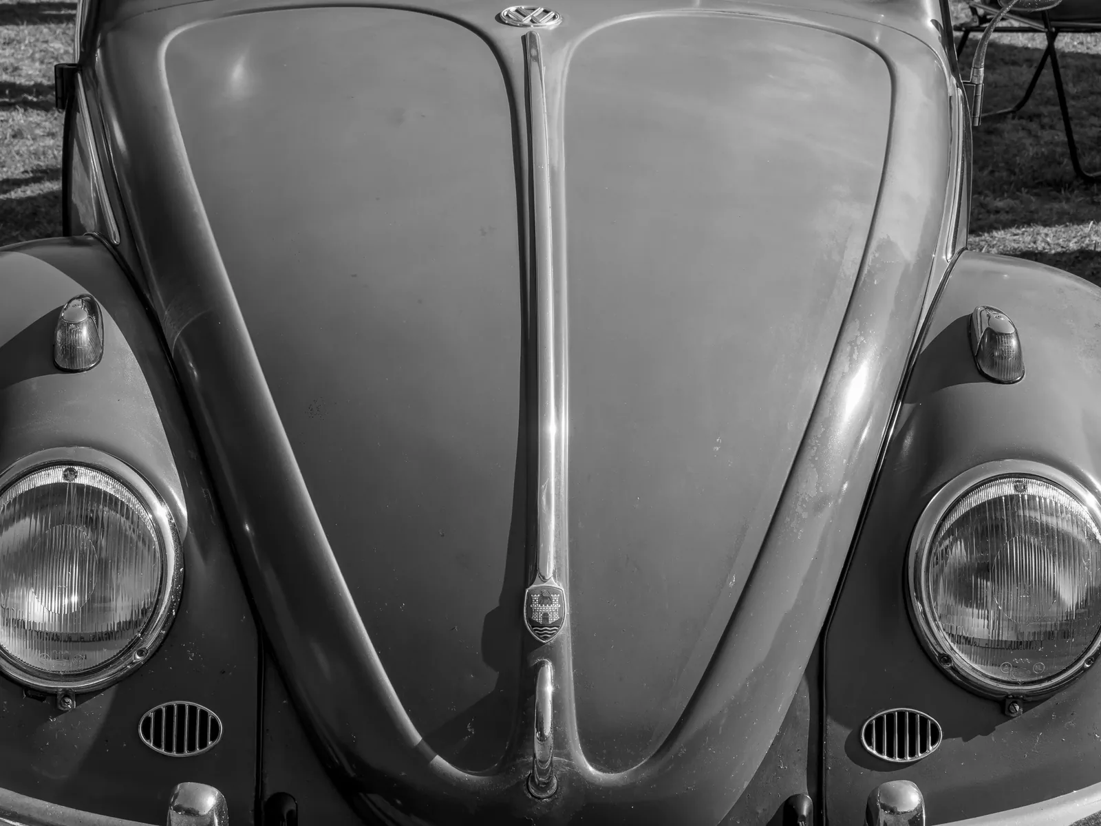 Fahrzeug aus der Nähe fotografiert